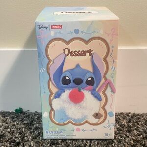 Miniso Stitch Scented Dessert Plush Bag Clip Blind Box